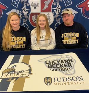 Cheyann Becker Signing Day 2-20 